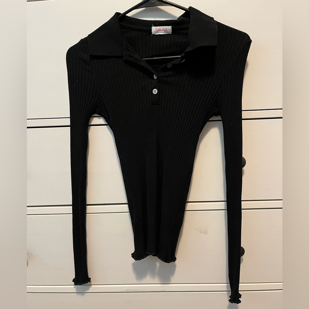 Goldie Rib Long Sleeve Henley